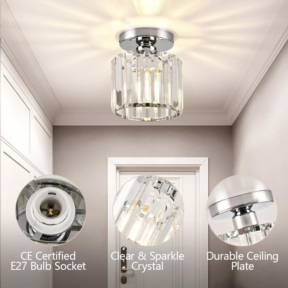 Plafonnier Moderne 1 Lumière | Éclairage Élégant pour Couloir