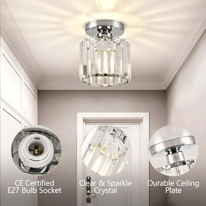 Plafonnier Moderne 1 Lumière | Éclairage Élégant pour Couloir