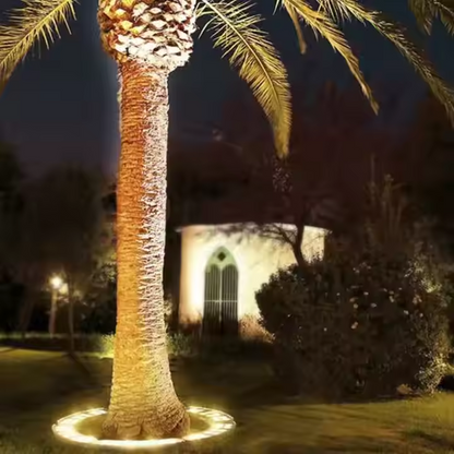 Projecteur LED Extérieur Rond Éclairage Arbre