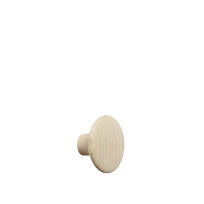 Crochets Muraux Dots en Bois – Set de 5 Crochets Sculpturaux pour Entrée, Chambre ou Bureau
