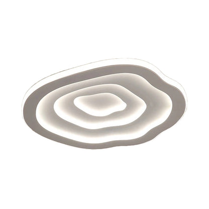 Lampe Plafonnier Ondulée | Éclairage LED Blanc Chaud et Froid