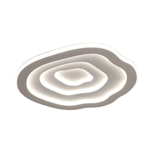 Lampe Plafonnier Ondulée | Éclairage LED Blanc Chaud et Froid