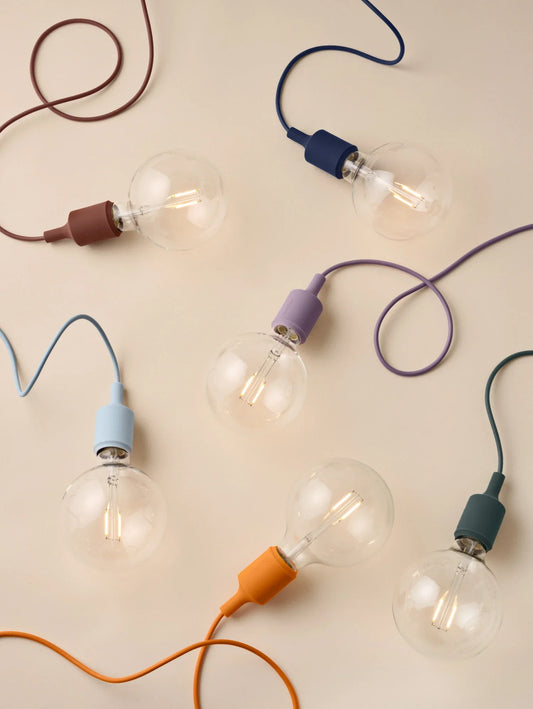 Suspension E27 – Minimalisme industriel et touche scandinave