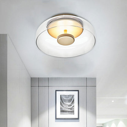 Lampe Plafonnier LED Bowl | Moderne en Verre - Éclairage pour Entrée