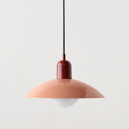 Macaron | Suspension Bauhaus en Verre Coloré – Éclairage Élégant et Moderne