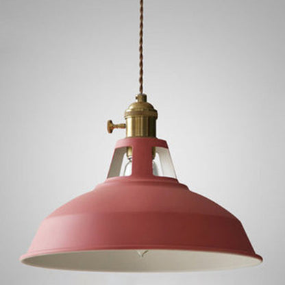 Suspension Industrielle Rétro en Métal 1 Lampe – Parfaite pour Restaurant
