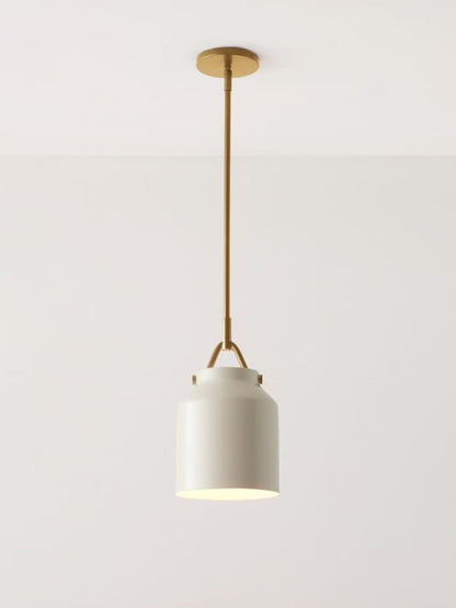 Suspension Nordique Métal Minimaliste Verre Dépoli