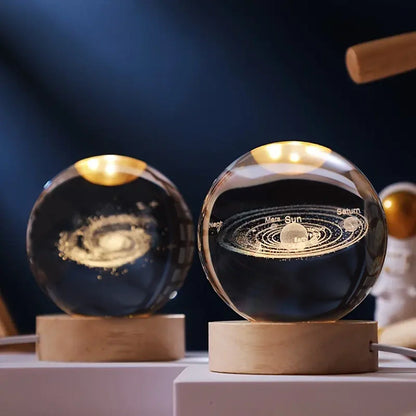 Boule de Cristal Lumineuse | Éclat et Élégance