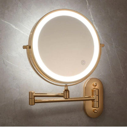 GlamLite | Lampe de Miroir Rechargeable pour un Éclairage Précis et Élégant