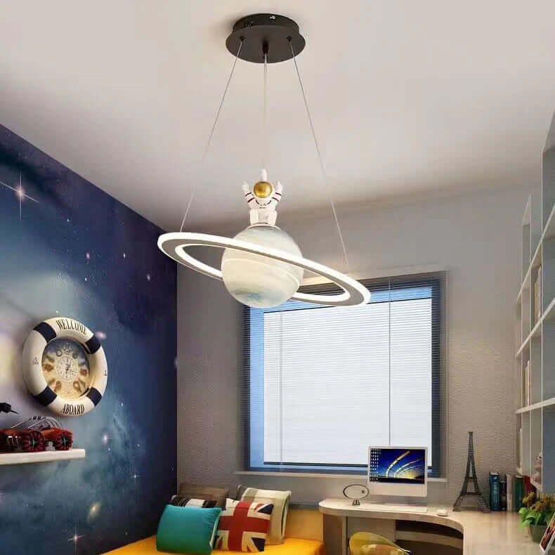 Suspension Enfant LED Design Planètes