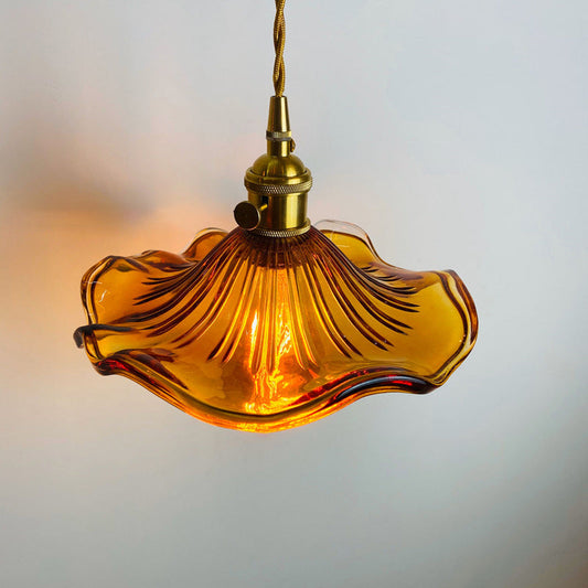 NordicGlow – Applique Murale 1 Lumière en Verre Nervuré Style Nordique Moderne