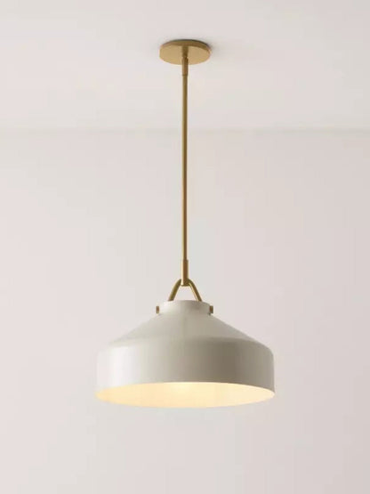Suspension Nordique Métal Minimaliste Verre Dépoli