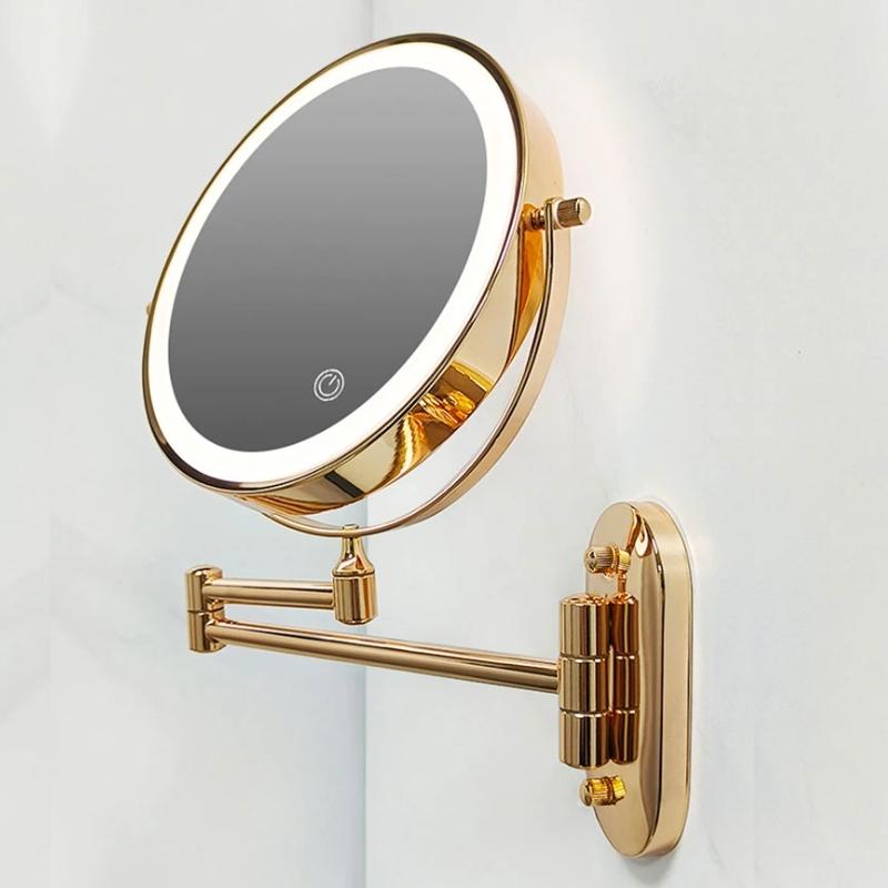 GlamLite | Lampe de Miroir Rechargeable pour un Éclairage Précis et Élégant