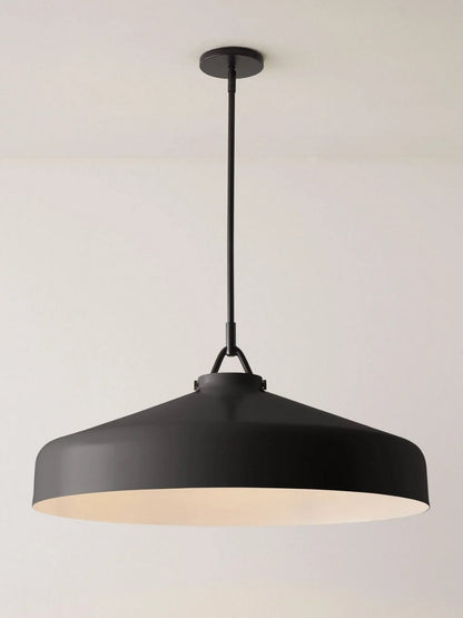 Suspension Nordique Métal Minimaliste Verre Dépoli