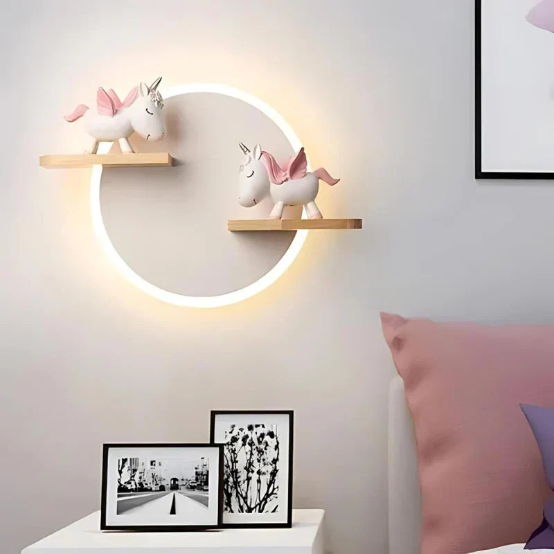 Angelight | Créative Lampe LED Murale Nordique pour Chambre d'Enfant