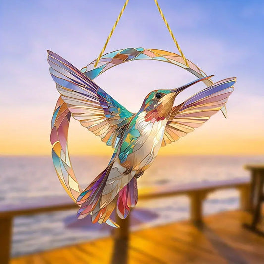 Attrape-Soleil Colibri – Symbolique et Couleurs Enchanteresses pour Vos Fenêtres