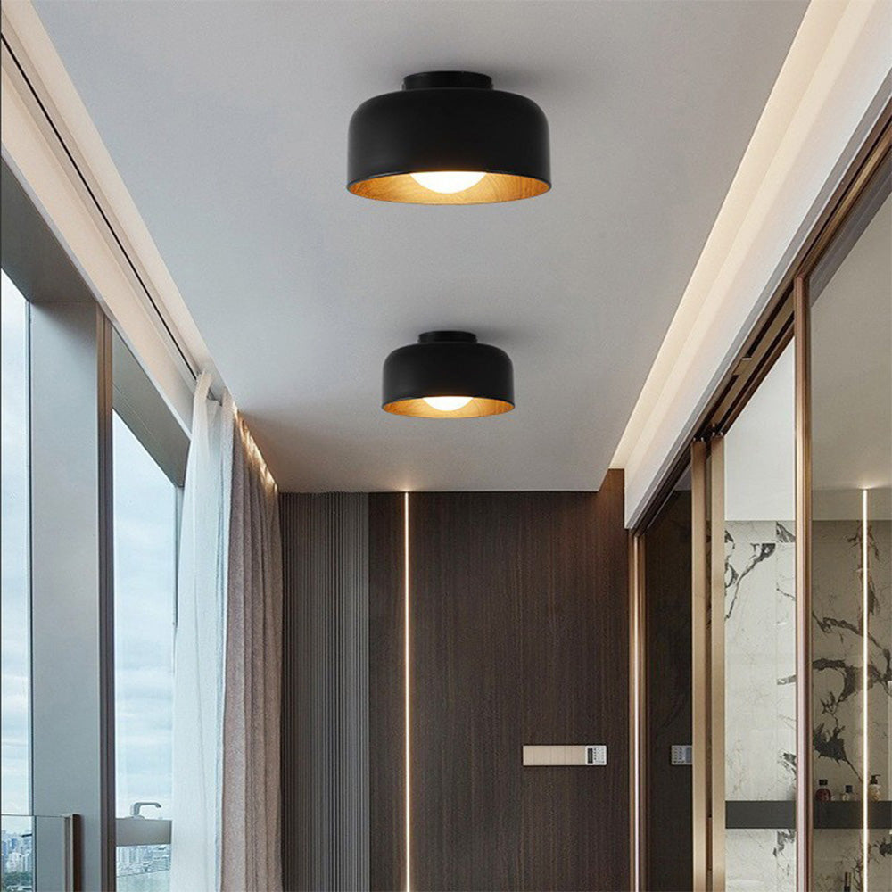 Simple – Plafonnier Métallique Minimaliste et Moderne