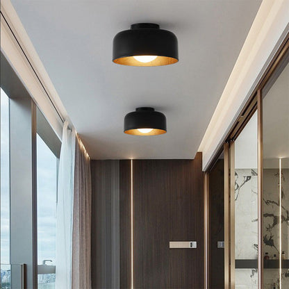 Simple – Plafonnier Métallique Minimaliste et Moderne