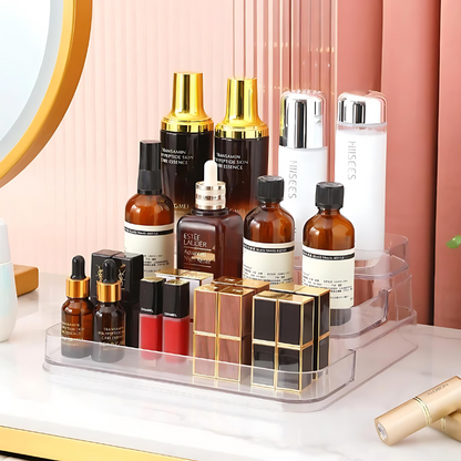 Présentoir Parfum Acrylique Transparent à 2 ou 3 Niveaux