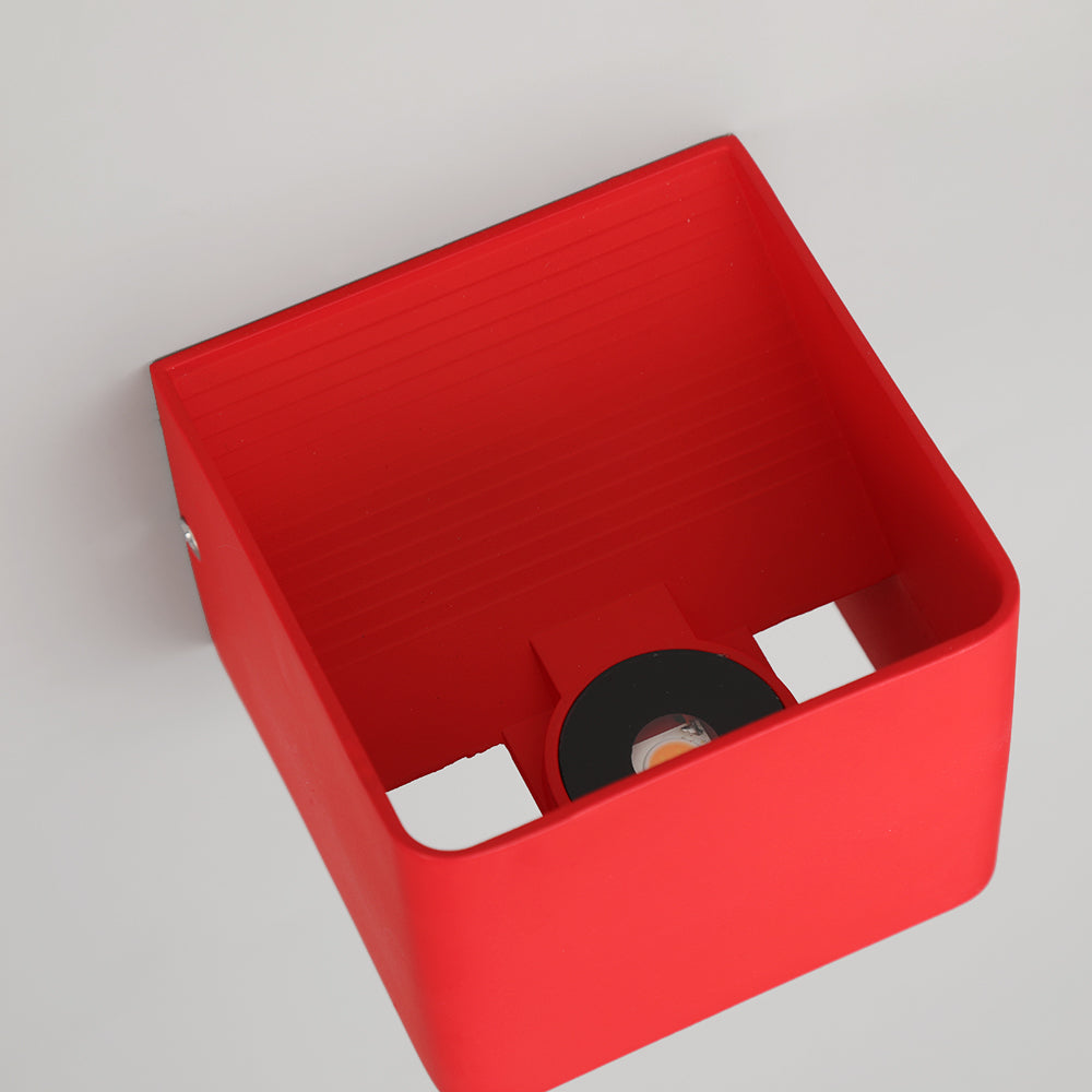 Applique murale carrée moderne pour chambre – Modèle Orr