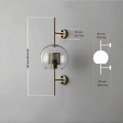 Alegria | Applique Murale en Verre Moderne