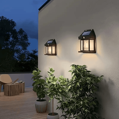 Lampe Solaire Extérieure – Design Moderne et Étanche avec Détecteur de Mouvement