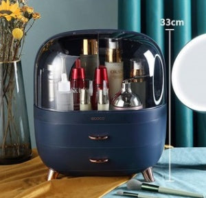 Boîte de Rangement Cosmétique | Tiroir de Bureau Anti-Poussière - Pratique et Élégante