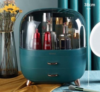 Boîte de Rangement Cosmétique | Tiroir de Bureau Anti-Poussière - Pratique et Élégante