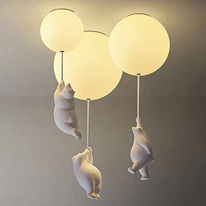 Balloon Bear Deckenleuchte - Lampe de Plafond Ourson avec Ballon