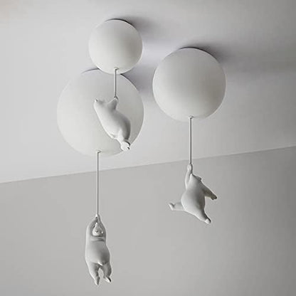 Balloon Bear Deckenleuchte - Lampe de Plafond Ourson avec Ballon