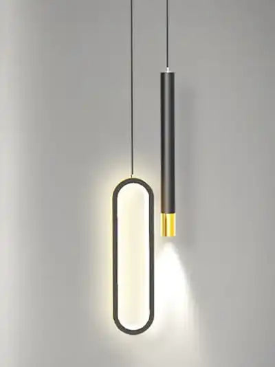 Lampe Suspendue LED Moderne avec Spot Pivotant