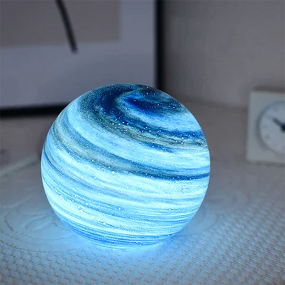 Glass Moon Lamp | Lampe en Verre Lune