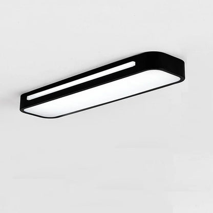 Plafonnier LED Long Minimaliste Nordique Salon/Chambre