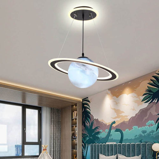 Suspension Enfant LED Design Planètes