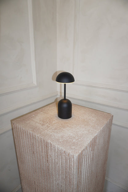 Lampe Sans Fil Edie, Métal Argent ou Or, Tactile