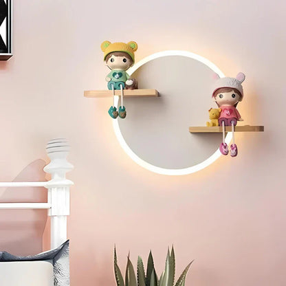 Angelight | Créative Lampe LED Murale Nordique pour Chambre d'Enfant