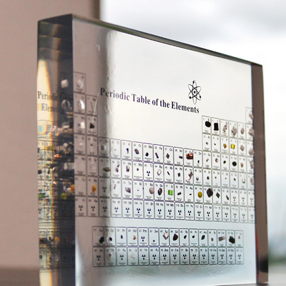 Tableau Périodique des Éléments Réels | Affiche Éducative et Décorative pour Scientifiques