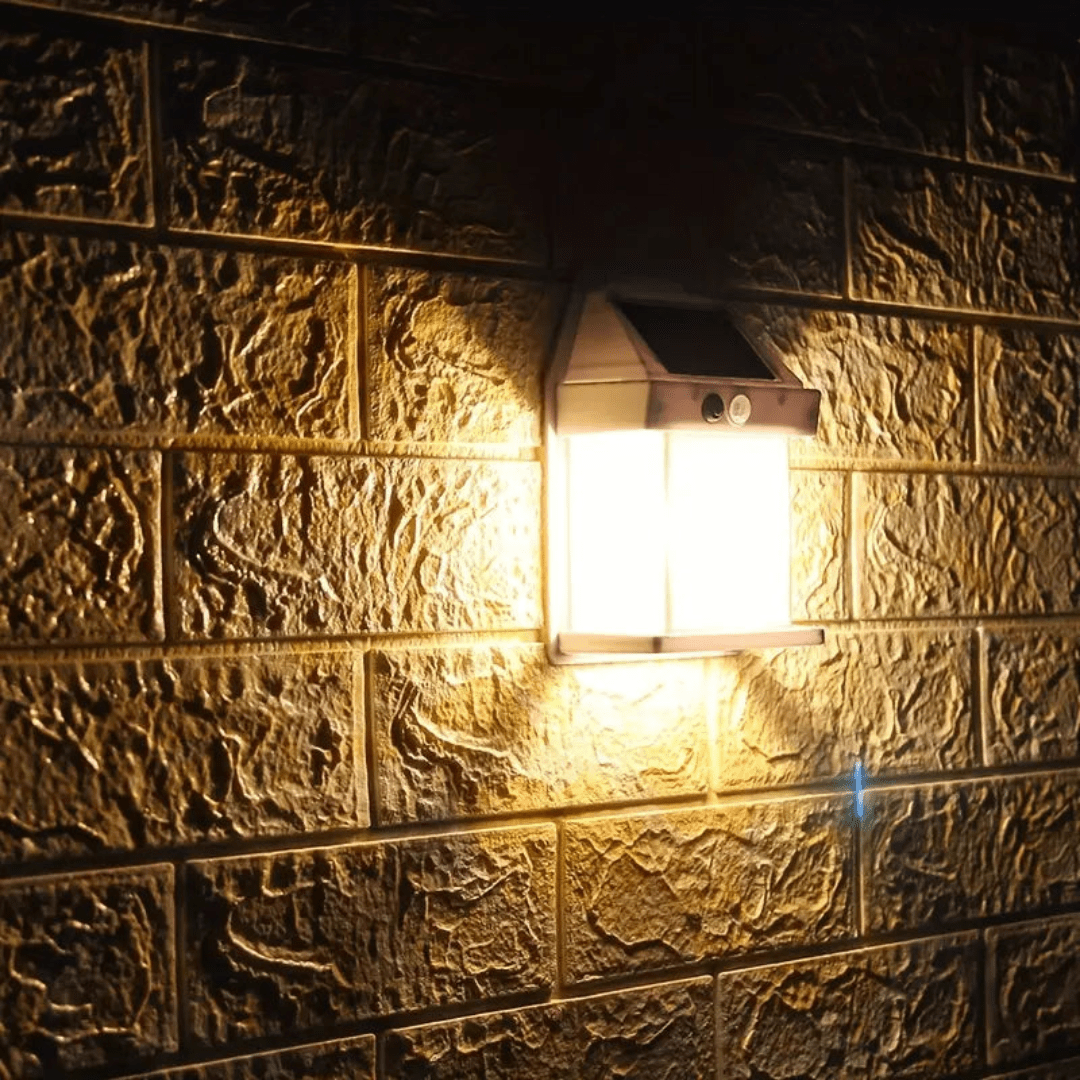 Lampe Solaire Extérieure – Design Moderne et Étanche avec Détecteur de Mouvement