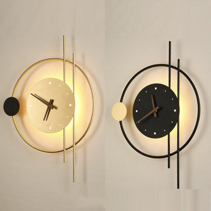 LumiClock – Horloge Murale LED Design pour une Décoration Moderne et Éclairage Ambiant