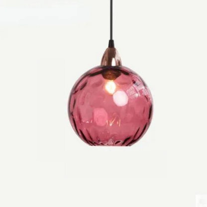 LumièreVerre | Suspension en Verre Sphérique | Éclairage Élégant et Moderne