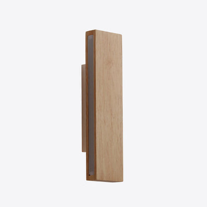 Applique LED Bois Pivotante Design Japonais Moderne
