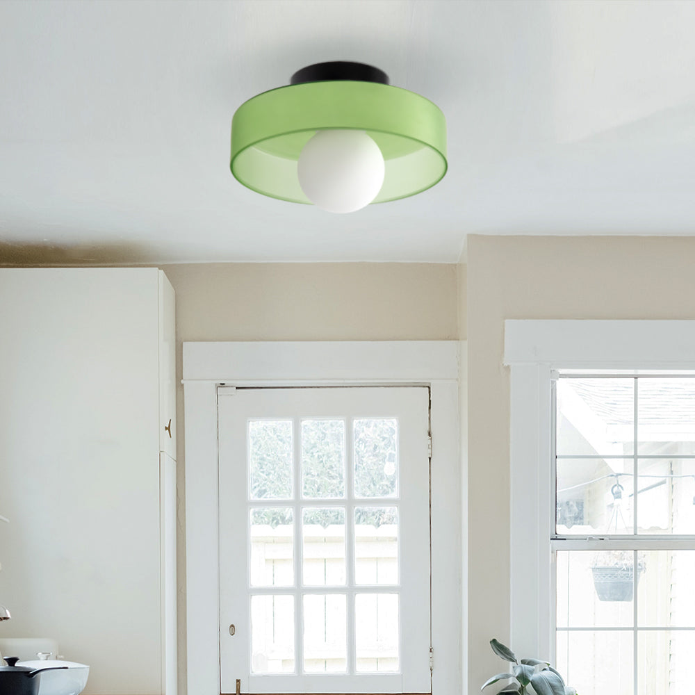 Plafonnier Rond Moderne | Éclairage Élégant et Contemporain
