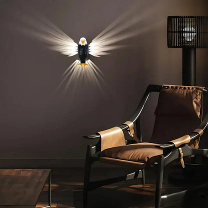 Applique Murale LED, Ailes Lumineuses, Animaux Design