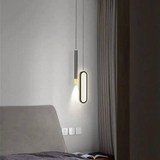 Lampe Suspendue LED Moderne avec Spot Pivotant