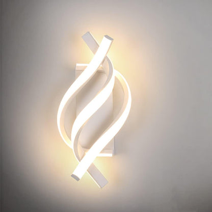 Applique Murale LED 22W Moderne Design en Spirale