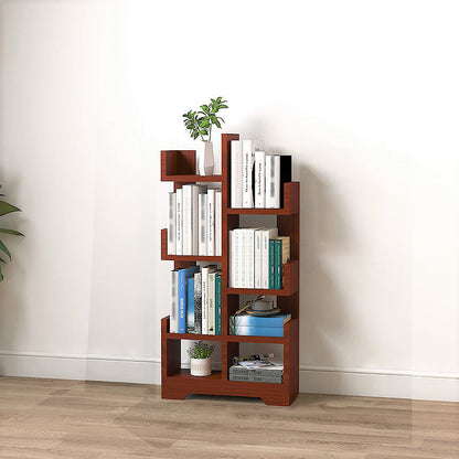 Étagère Géométrique Bois Scandinave Verticale