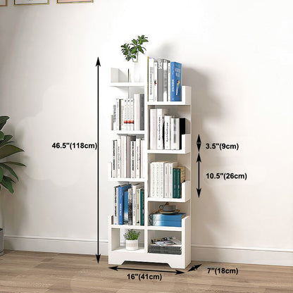 Étagère Géométrique Bois Scandinave Verticale