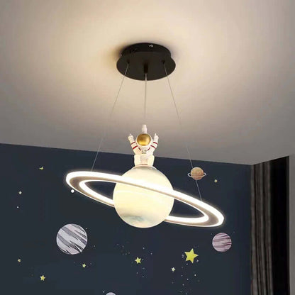 Suspension Enfant LED Design Planètes