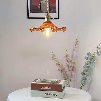 Lampe Fleur d'Hibiscus Élégante | Éclairage Tropical et Raffiné