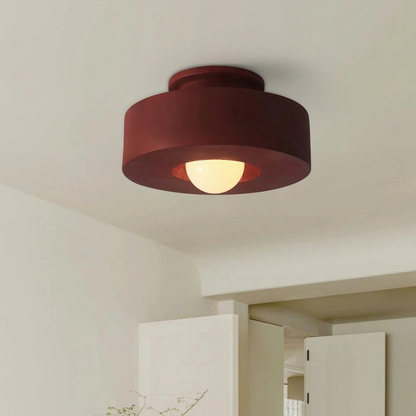 Plafonnier Cercle Lumineux – Élégance Intemporelle et Atmosphère Envoûtante
